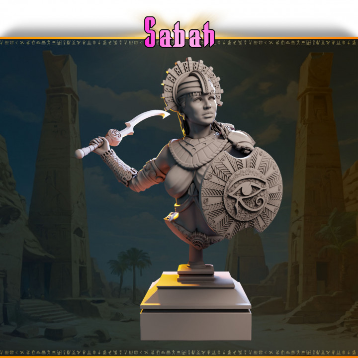 Sabah bust from Ladies of the Desert