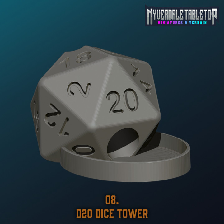 D20 Dice Tower image