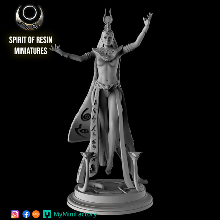 3D Printable Anek, lady Serpent by Spirit of Resin