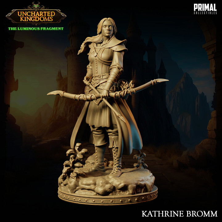 6 miniatures - 32mm - Fellows of the Realm Bundle - Uncharted Kingdoms image