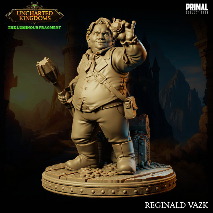 6 miniatures - 32mm - Fellows of the Realm Bundle - Uncharted Kingdoms image