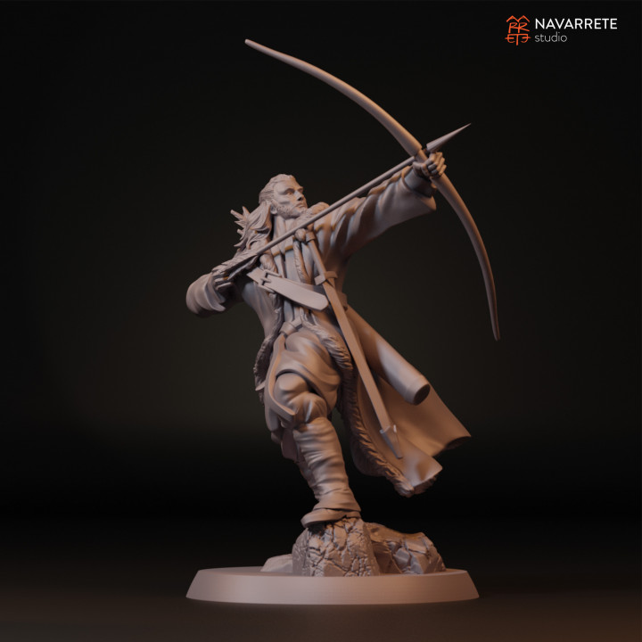 3D Printable Sibard, The Arrow Rain by Navarrete Studio