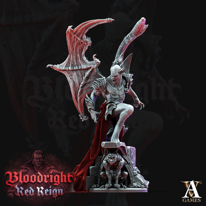 3D Printable Worlds Beyond - Bloodright Vampires by Archvillain Games