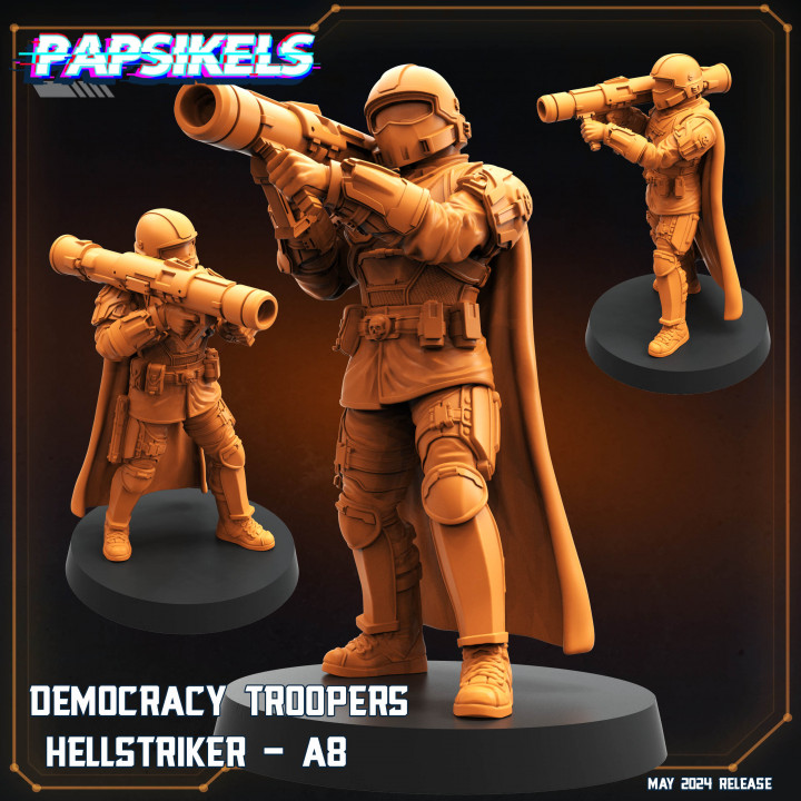 DEMOCRACY TROOPER HELLJUMPER - A8 image