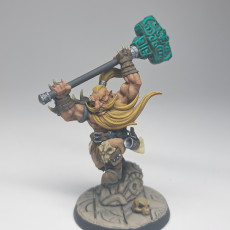 Picture of print of Dwarf Berserker - A (The Quest for Goldvein)