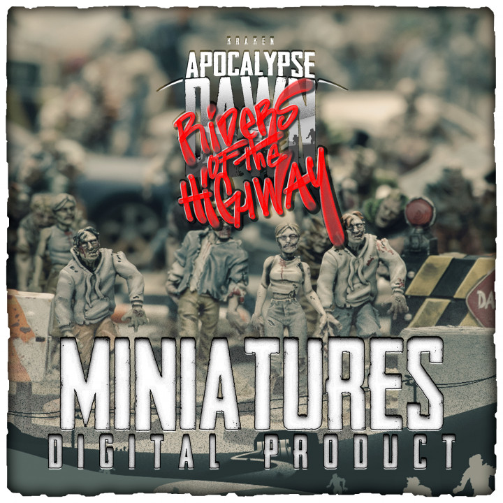 RIDERS OF THE HIGHWAY - MINIATURES's Cover