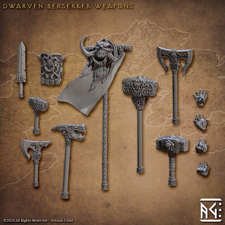 Standalone Weapons and Hands (The Quest for Goldvein) image