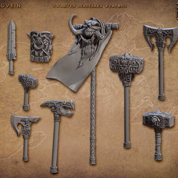 Standalone Weapons and Hands (The Quest for Goldvein) image
