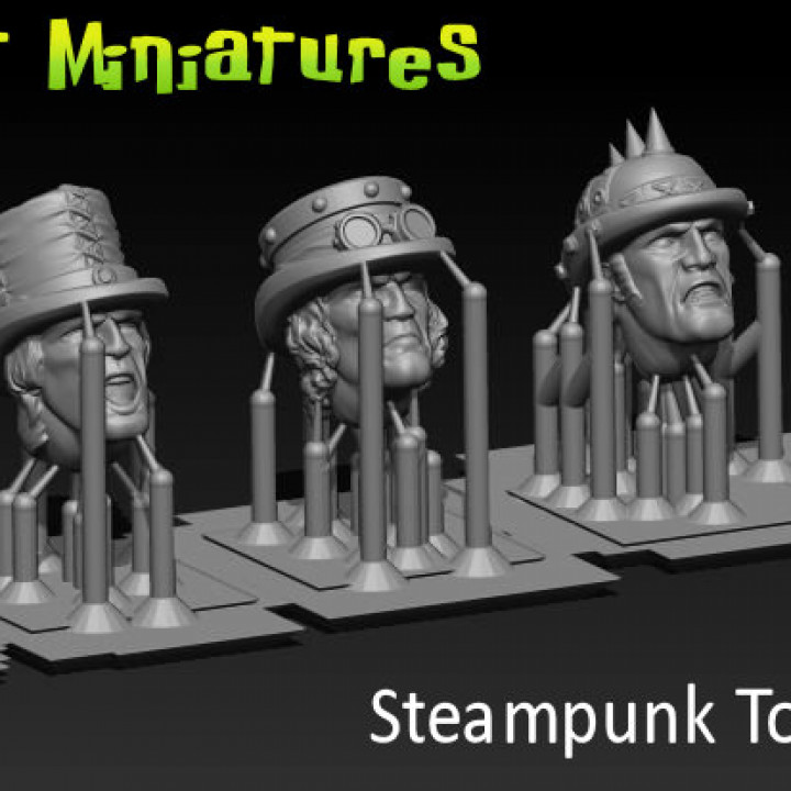 Steampunk Top Hats image