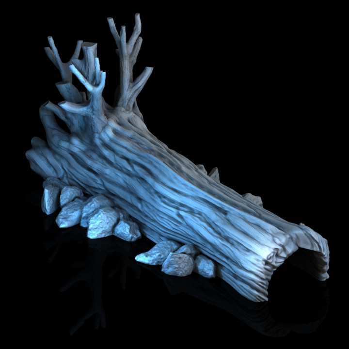 Fallen Tree - Medieval Town Set