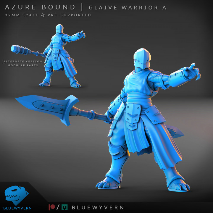 Azure Bound - Glaive Warrior A (Modular) image