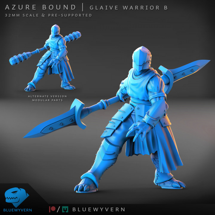 AzureBound-GlaiveWarriorB(Modular)