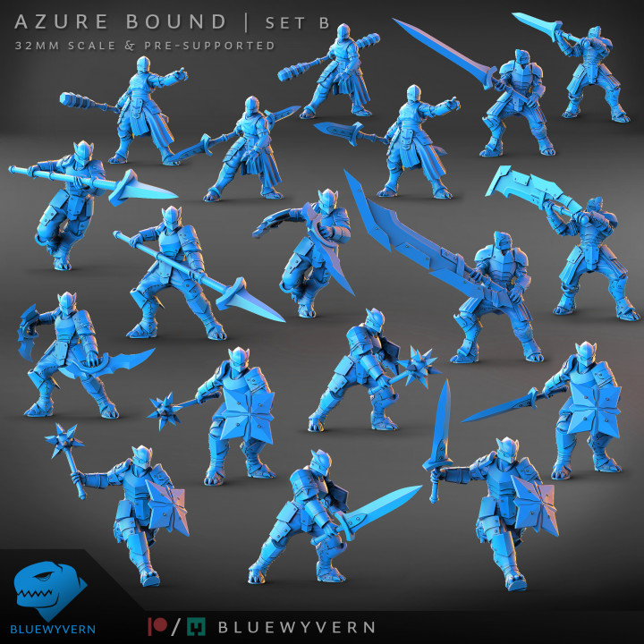 Azure Bound - Complete Set B (Modular) image