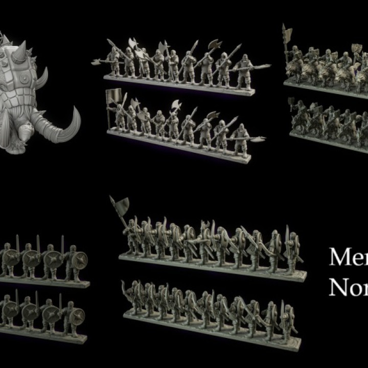 Complete Men of the North Army - Mighty Epic Wars image