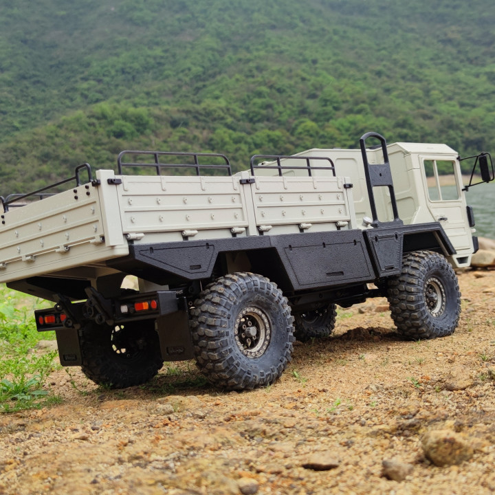 Crawler Cat 1 4x4 Sideboard Flatbed - 1/10 RC body attachment image