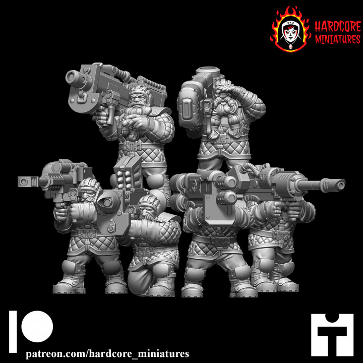 Space Dwarves Heavy Gunners image