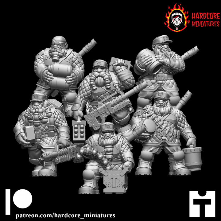 Space Dwarves Loaders for Heavy Guns image