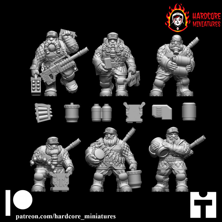 Space Dwarves Loaders for Heavy Guns image