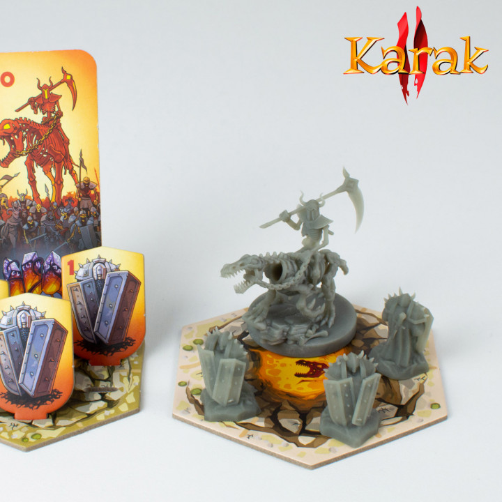 Karak II Dark General and Praetorians Miniatures image