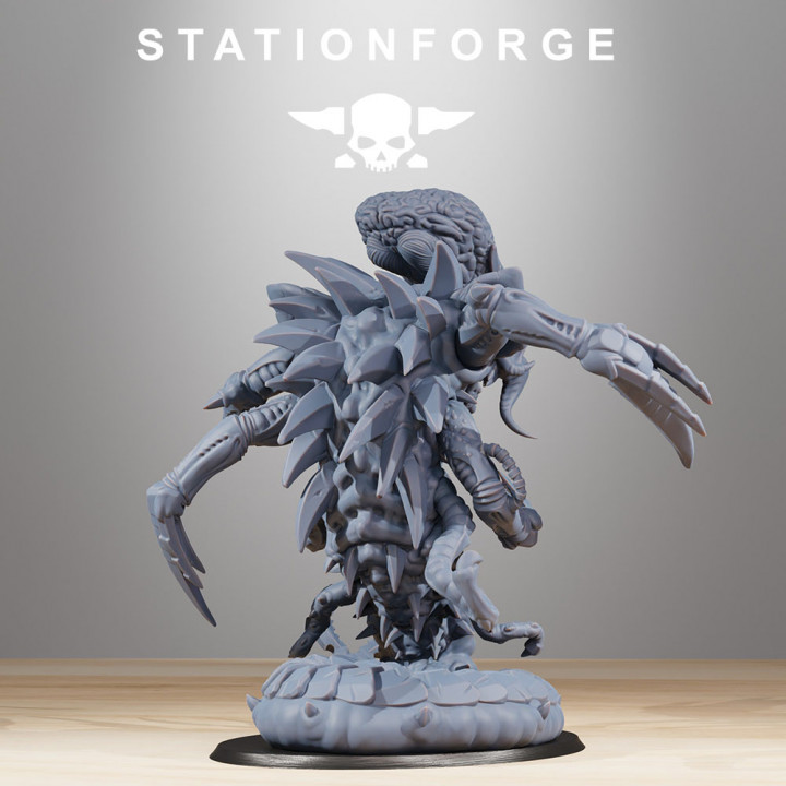 3D Printable Xenarid Brainiac by Station Forge