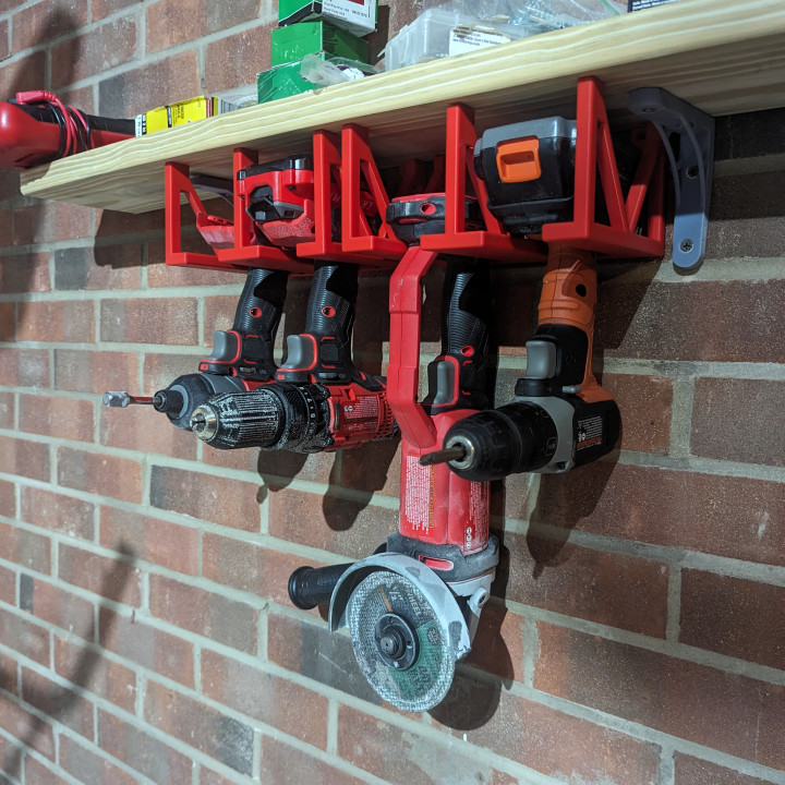 Wireless power tool holder