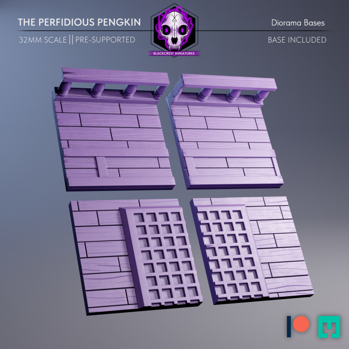 The Perfidious Pengkin - Diorama Bases image