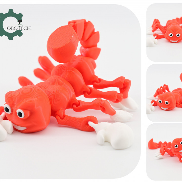 Cobotech Articulated Scorpion Toy by Cobotech image