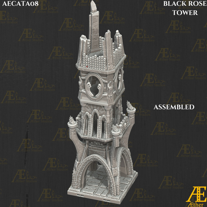 AECATA08 – The Black Rose Tower image