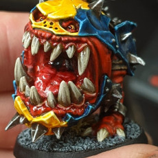 Picture of print of Fantasy football Fearsome Fungitz Beast 01 – PRESUPPORTED
