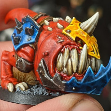 Picture of print of Fantasy Football Fearsome Fungitz Goblin Beast 02 - PRESUPPORTED