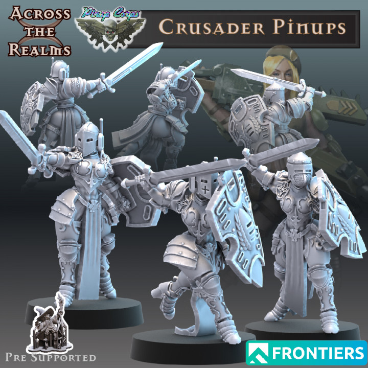 Crusader Pinups image