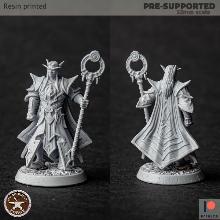 3D Printable Blood Elves v2 BUNDLE (21 Unique pre-supported STLs) by ...