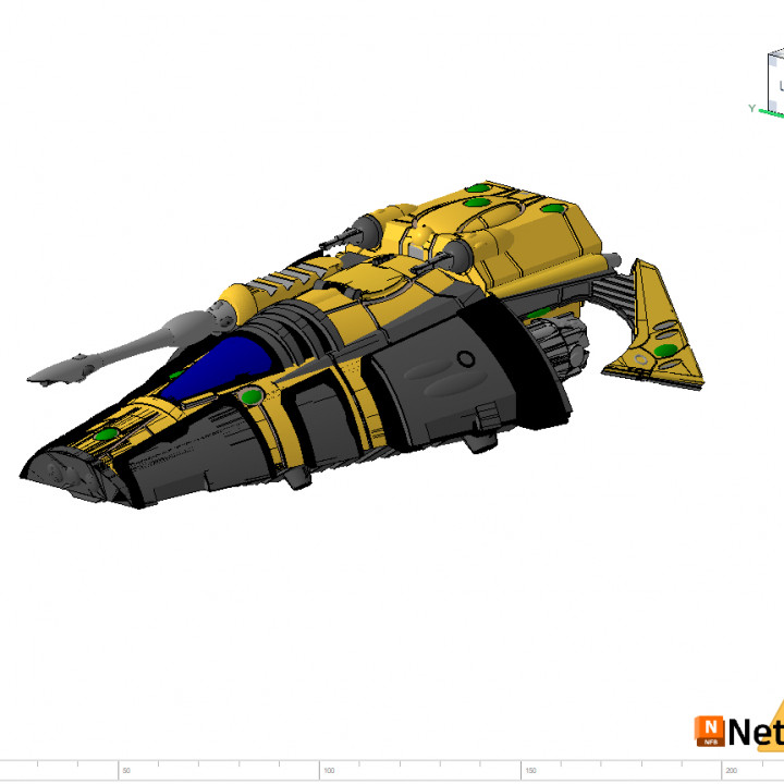 Headhunter Space Elf Vulfen Grav Tank image