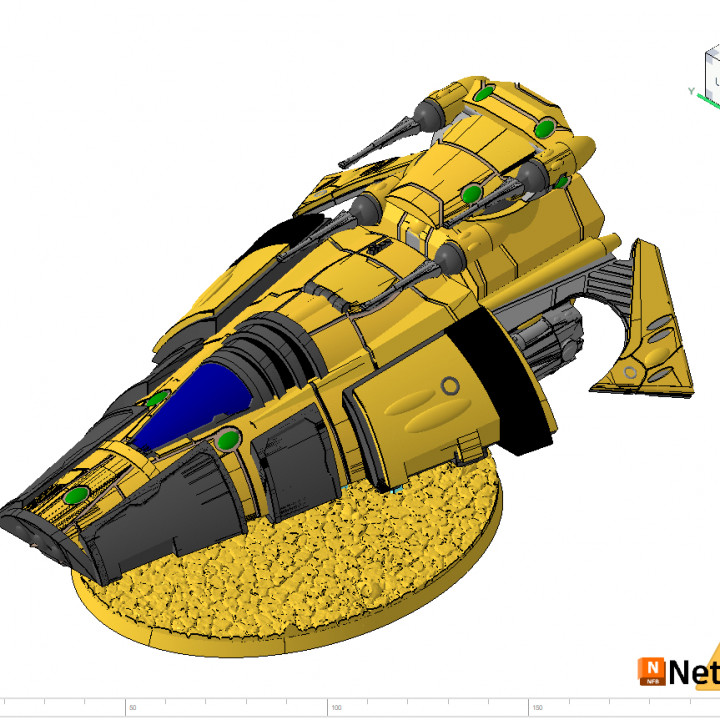 Archer Space Elf Vulfen Grav Tank