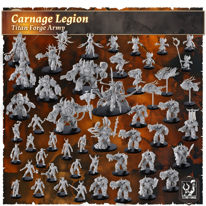 Carnage Legion Army's Cover