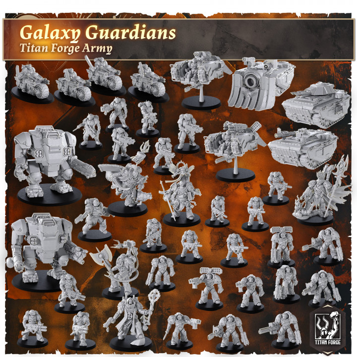 Galaxy Guardians Army's Cover