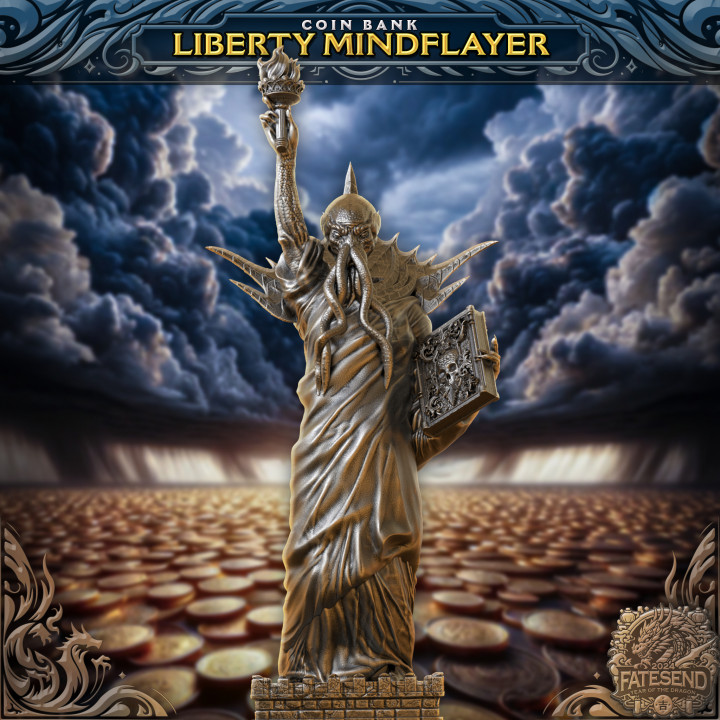 Liberty Mind Flayer - Coin Bank image