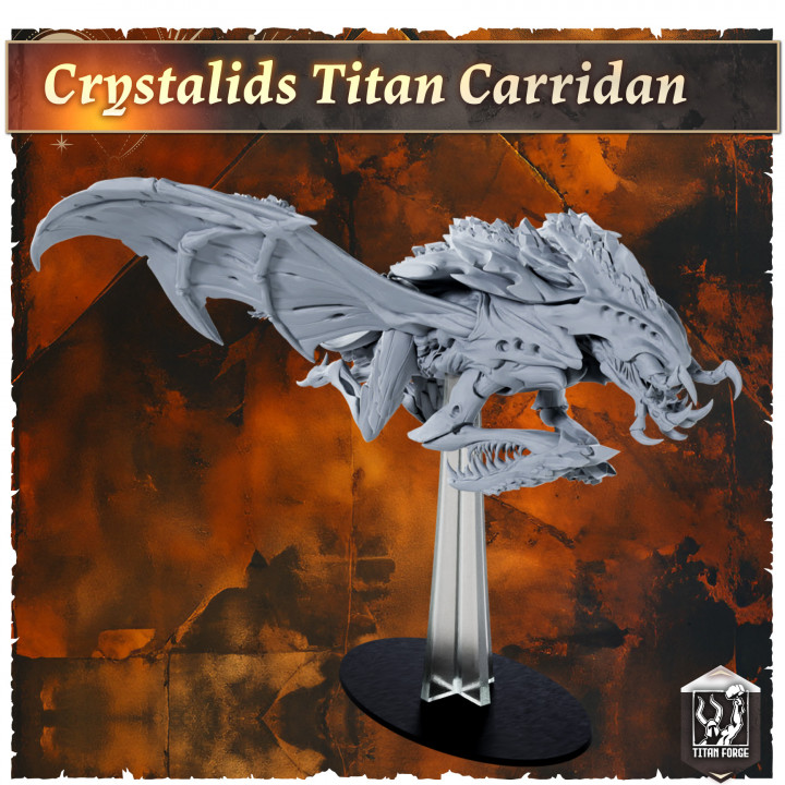 Crystalids Army Titan - Carridan's Cover