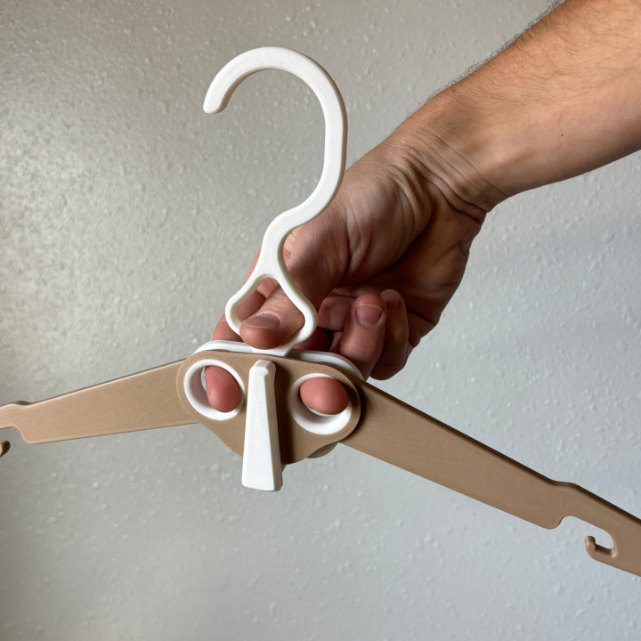 Articulating Clothes Hanger image