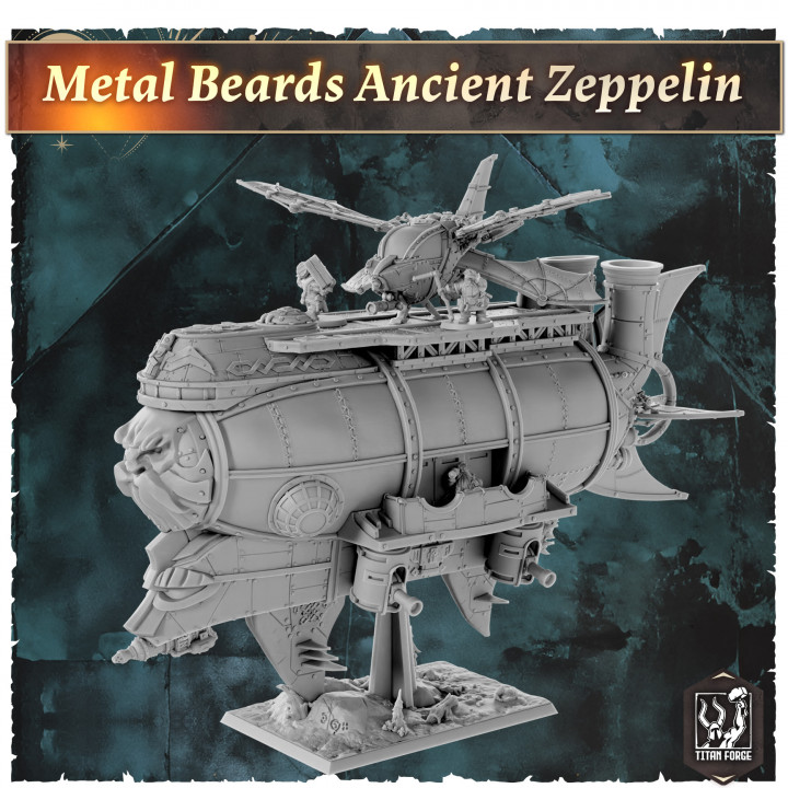 Metal Beards Army Ancient Zeppelin's Cover