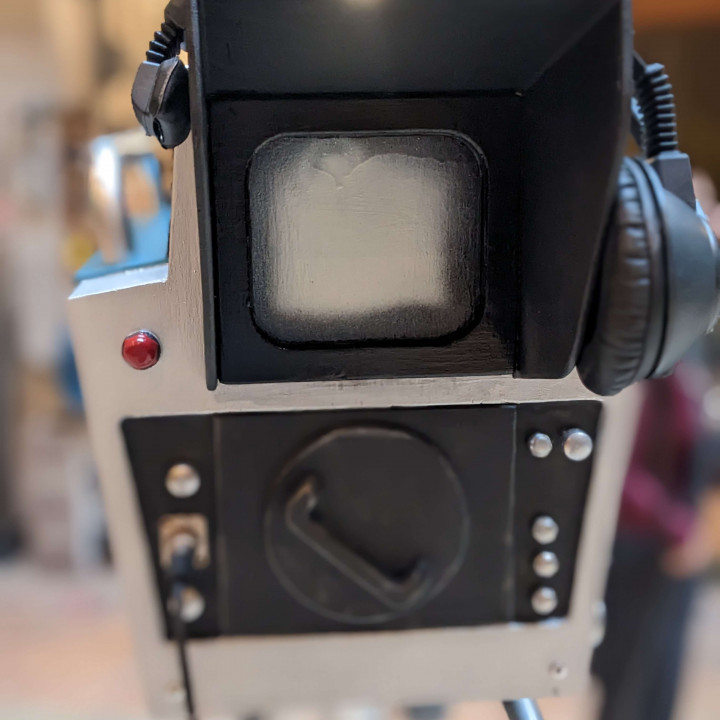 3D Printable Retro Television Camera - based on RCA TK-60 by Connor M