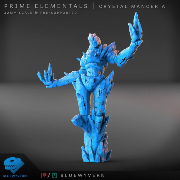 Prime Elementals - Crystal Mancer A