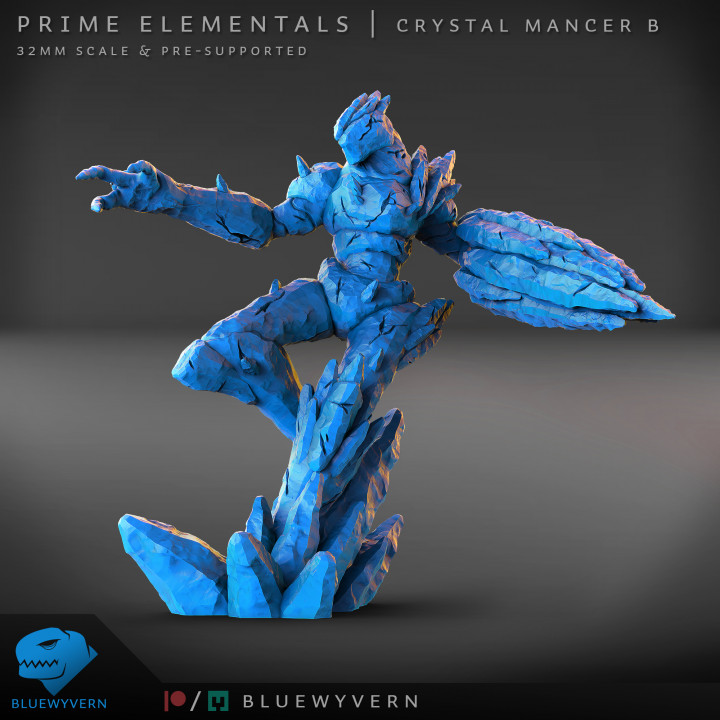 Prime Elementals - Crystal Mancer B