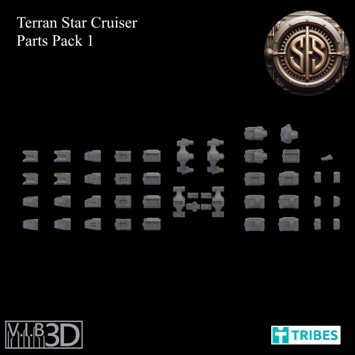 Terran Star Cruiser Parts Pack 1