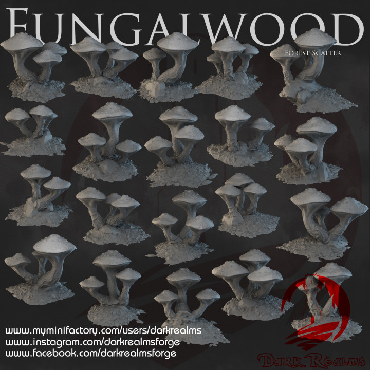 Dark Realms - Fungalwood - Forest Scatter image