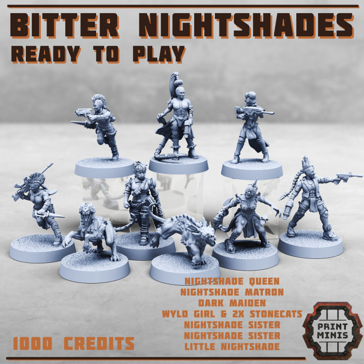 Bitter Nightshades - Ready to Play Gang image