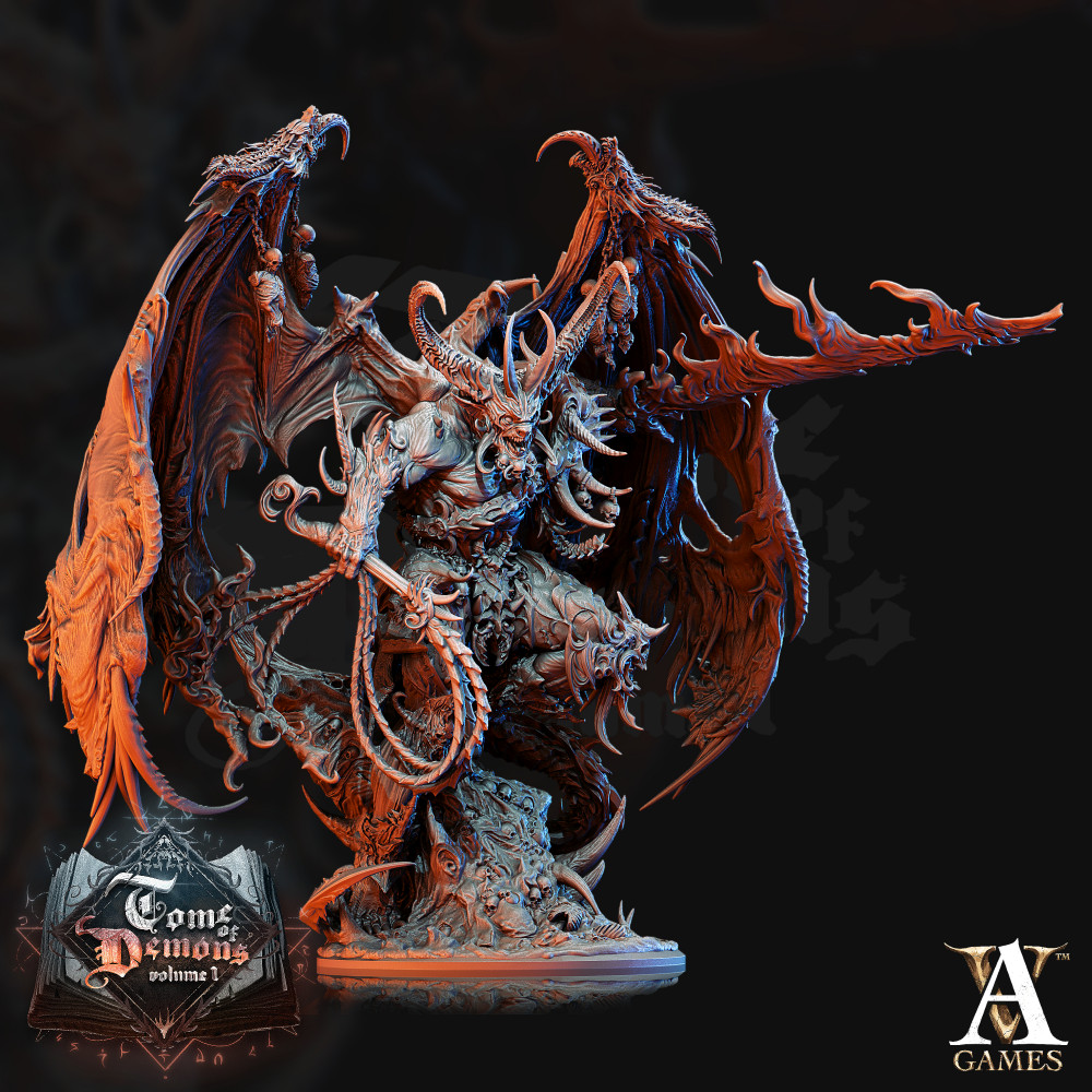 アート 画集 DEMONS＆MERVEILLES 3D Printable Worlds Beyond - Endbringer Demons by