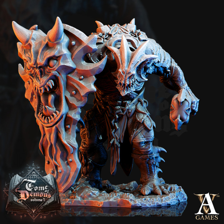 3D Printable Worlds Beyond - Endbringer Demons by