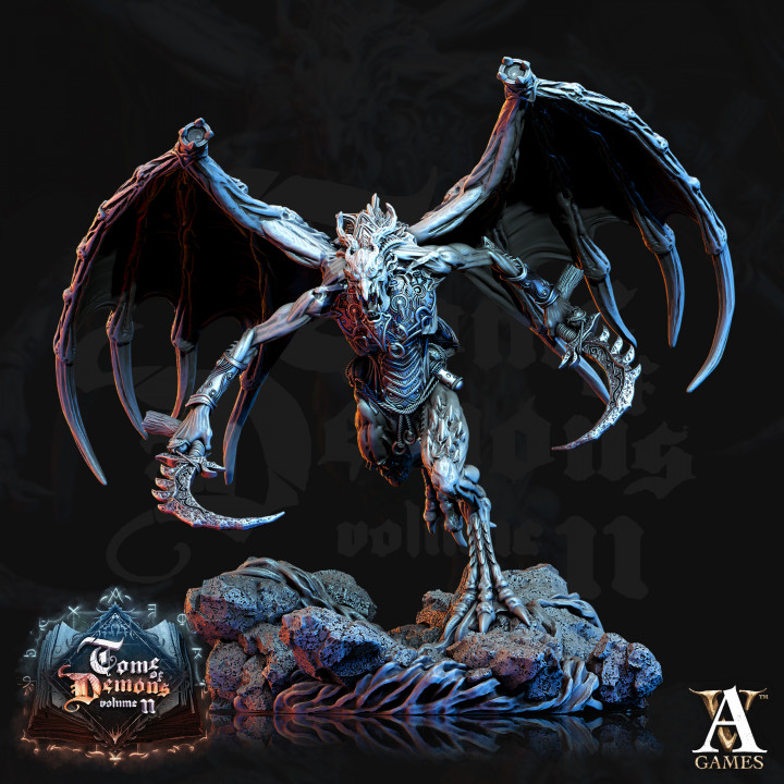 3D Printable Worlds Beyond - Endbringer Demons by