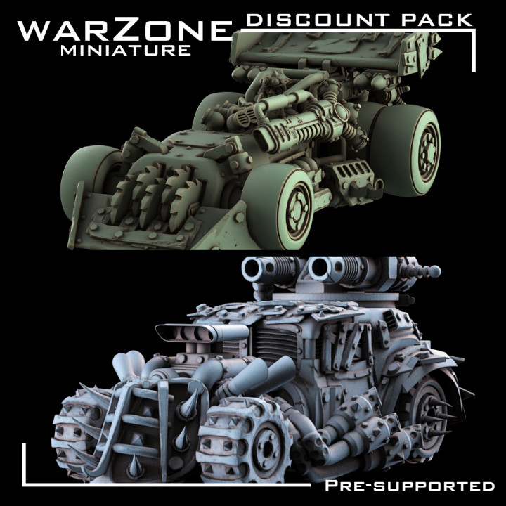 Vehicle Pack (2) - Warjump Drifter / Kustom Boosta image